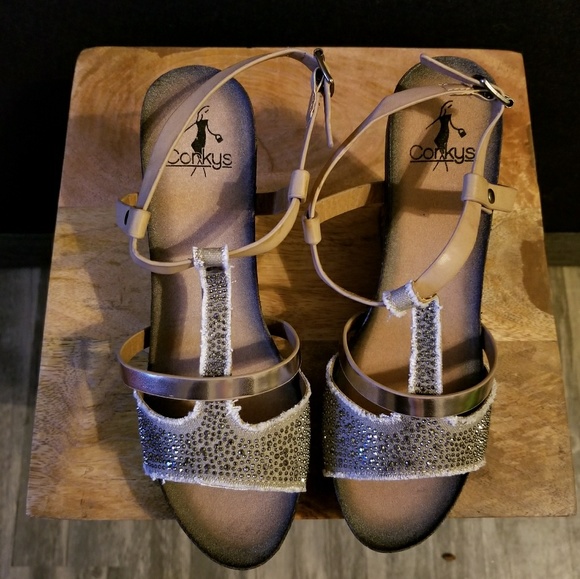 Boutique By Corkys - TWINKIE WEDGE SANDAL main image 1